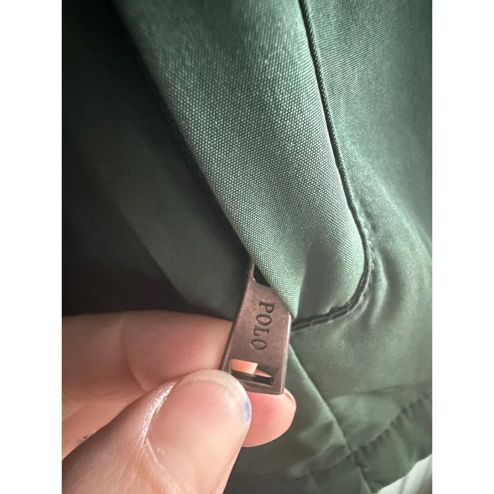 Lauren Ralph Lauren Women's Insulated Jacket Size Large Green Coat Lightweight